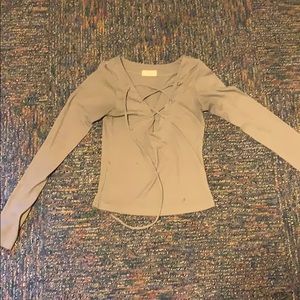 John galt (brandy Melville) olive green top